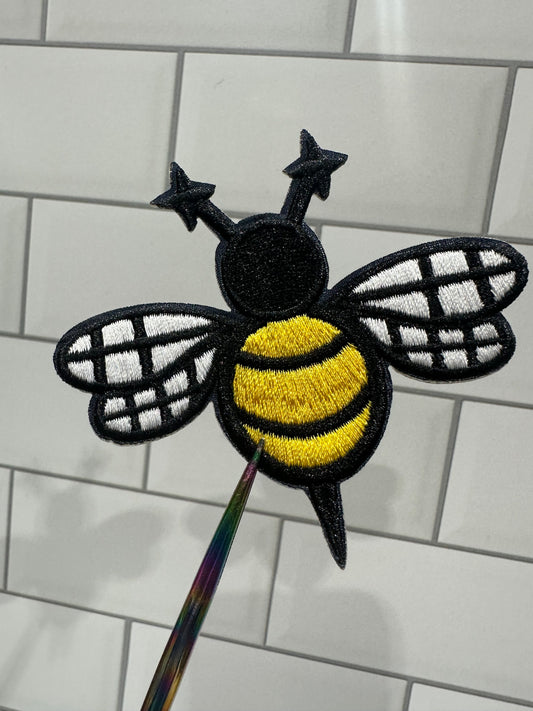 Embroidered Bee Patch