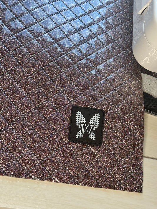 Party Sparkle Quilted Vinyl