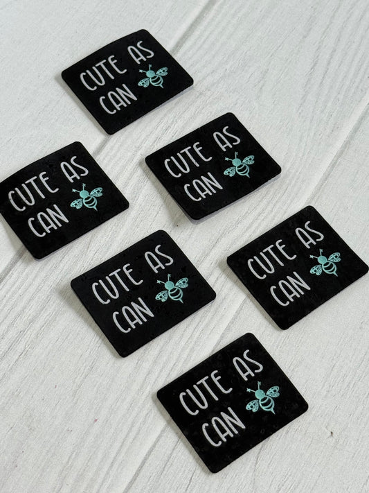 Cute as can Bee Tag by Heartwood & Hide