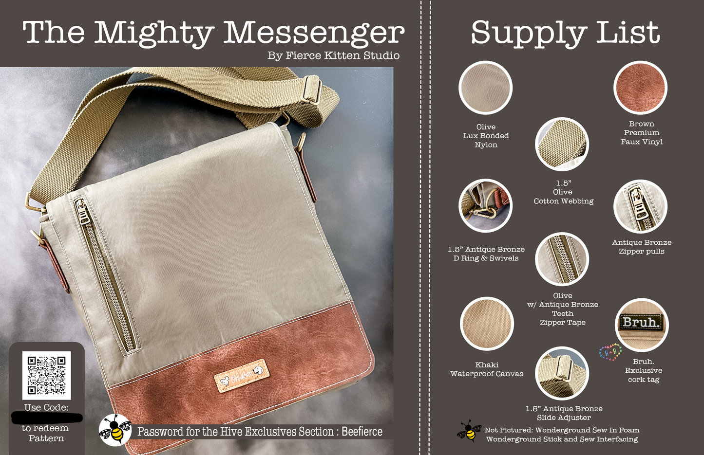 September 24 Project Box- Mighty Messenger from Fierce Kitten Studio!