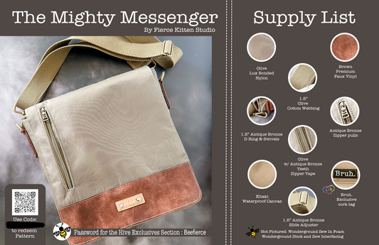September 24 Project Box- Mighty Messenger from Fierce Kitten Studio!