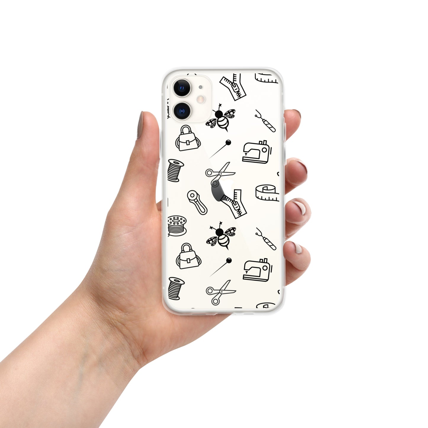 Bag Making Bee Exclusive Clear Case for iPhone®
