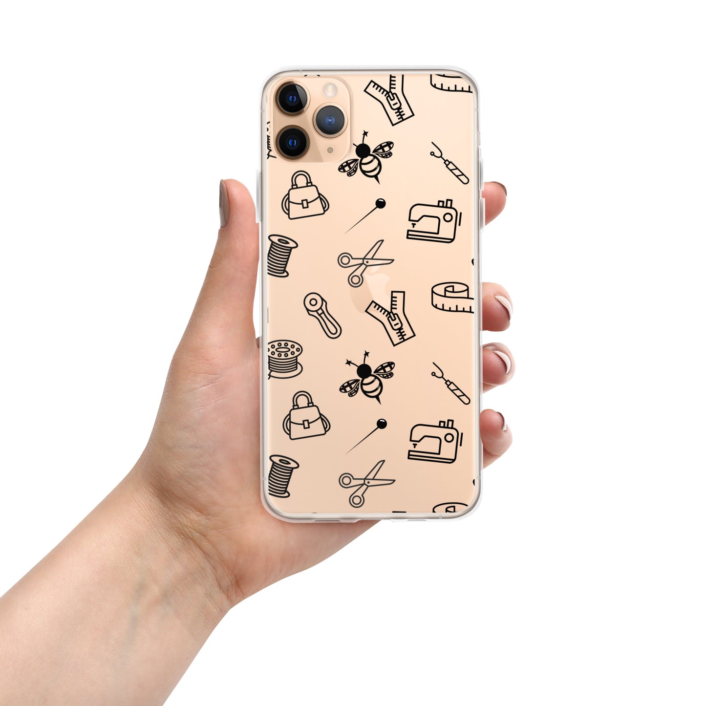Bag Making Bee Exclusive Clear Case for iPhone®
