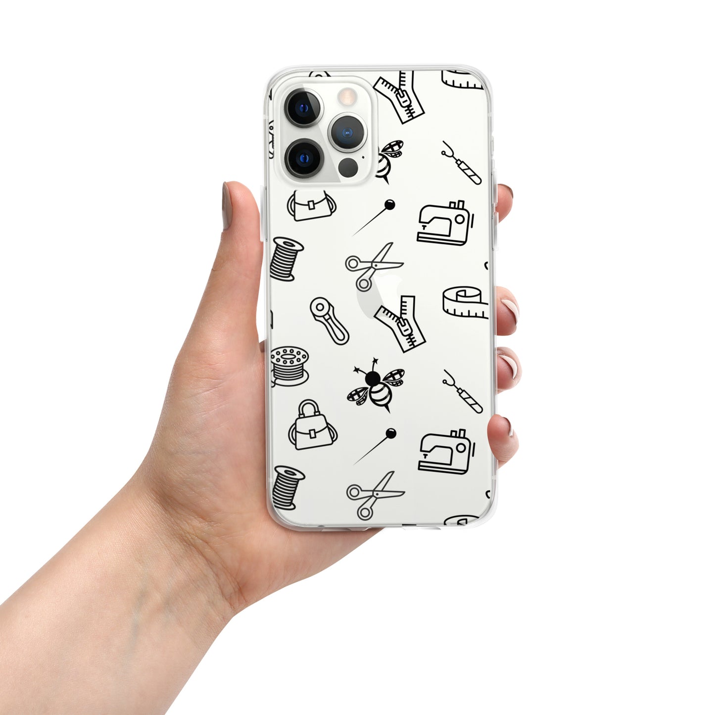 Bag Making Bee Exclusive Clear Case for iPhone®