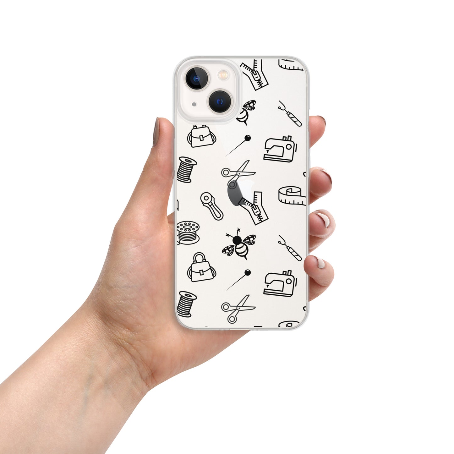 Bag Making Bee Exclusive Clear Case for iPhone®
