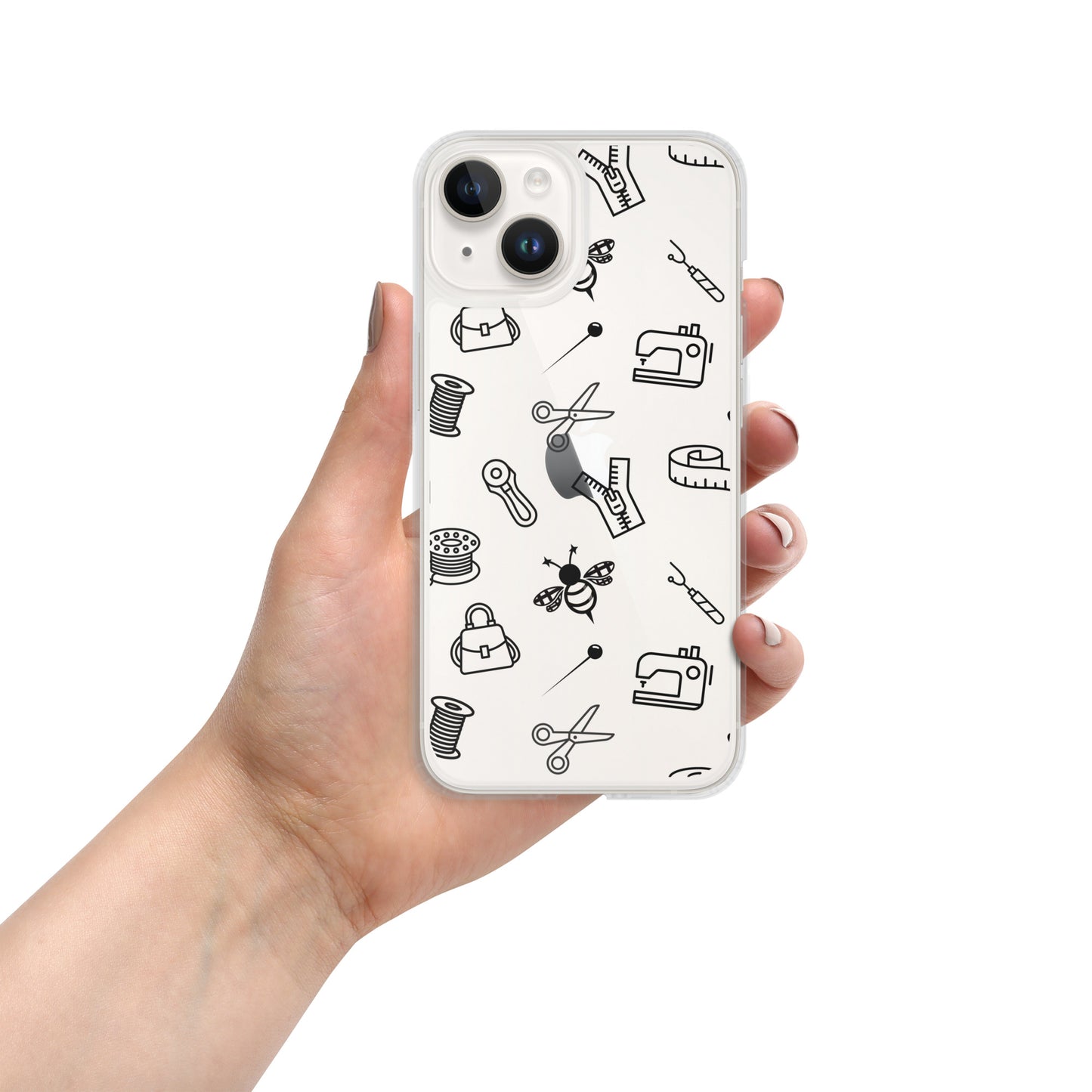 Bag Making Bee Exclusive Clear Case for iPhone®