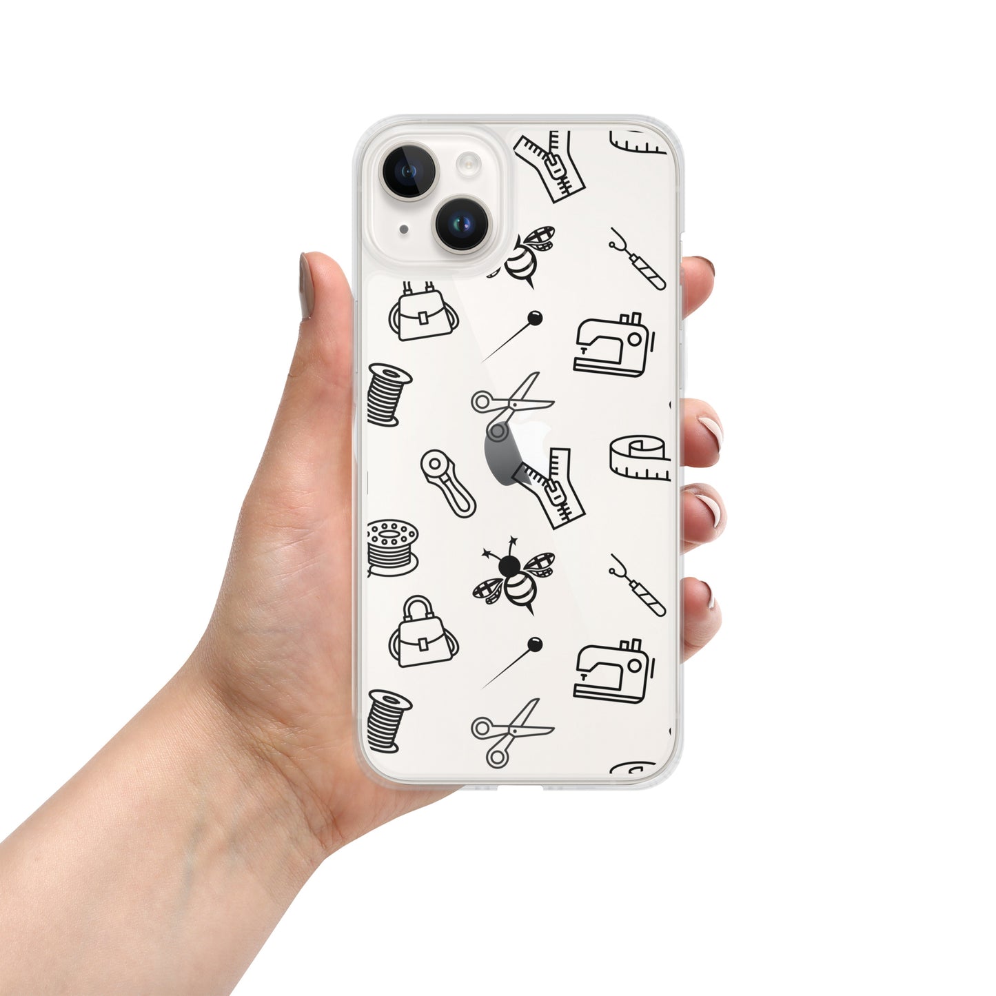 Bag Making Bee Exclusive Clear Case for iPhone®