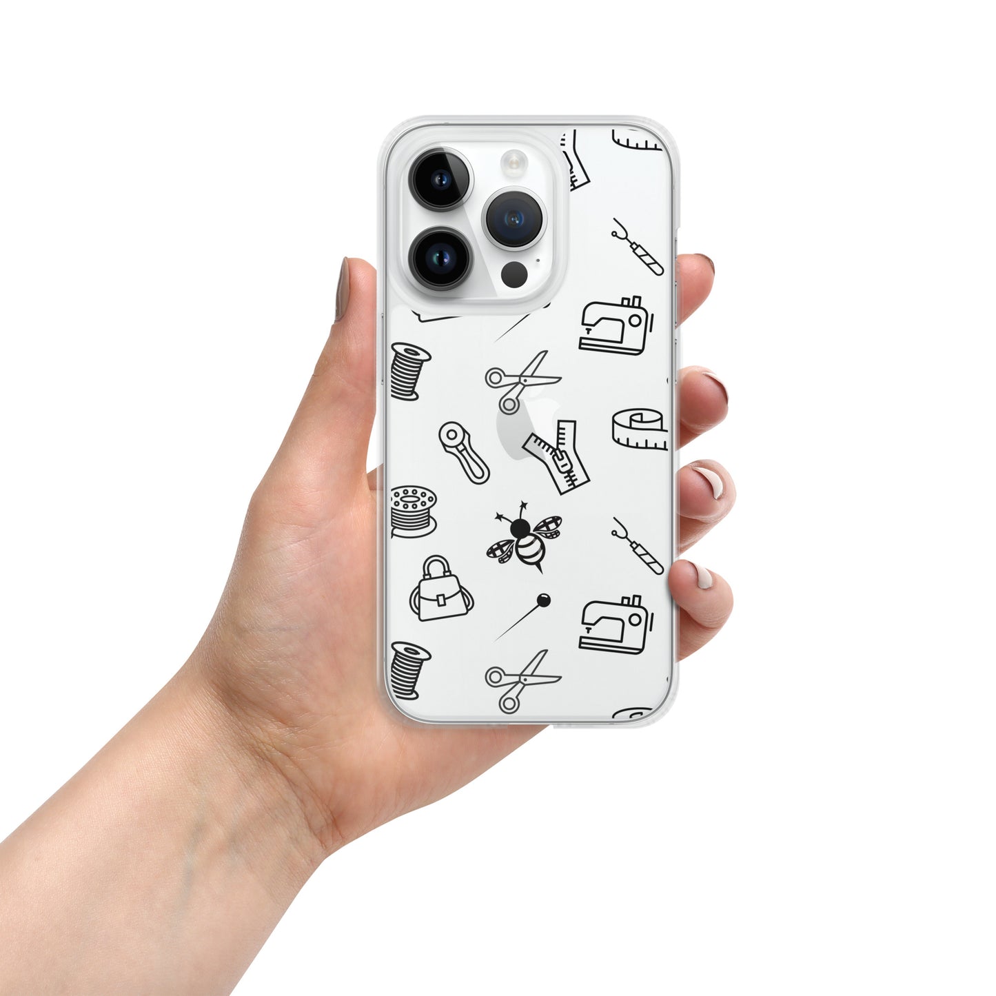 Bag Making Bee Exclusive Clear Case for iPhone®