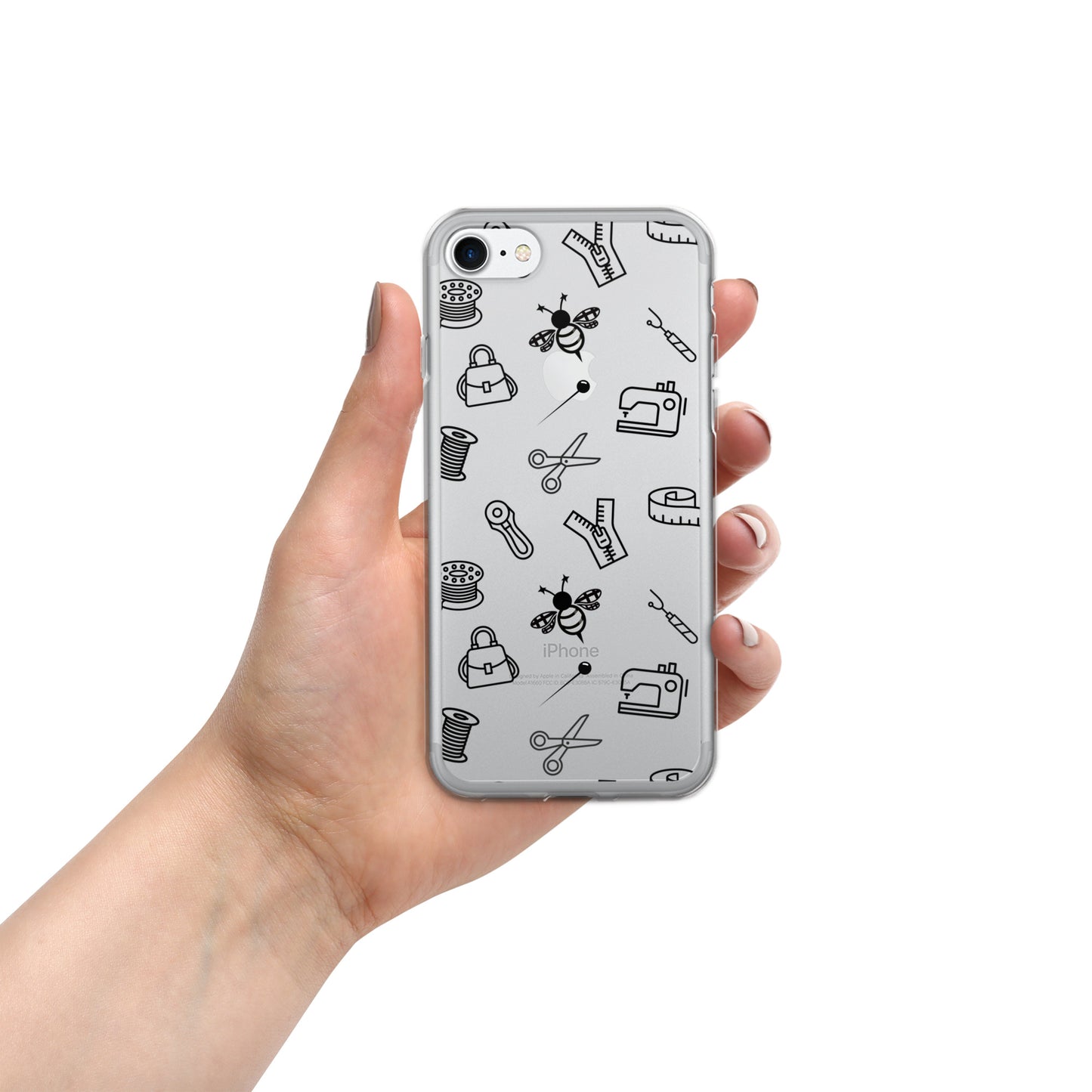 Bag Making Bee Exclusive Clear Case for iPhone®