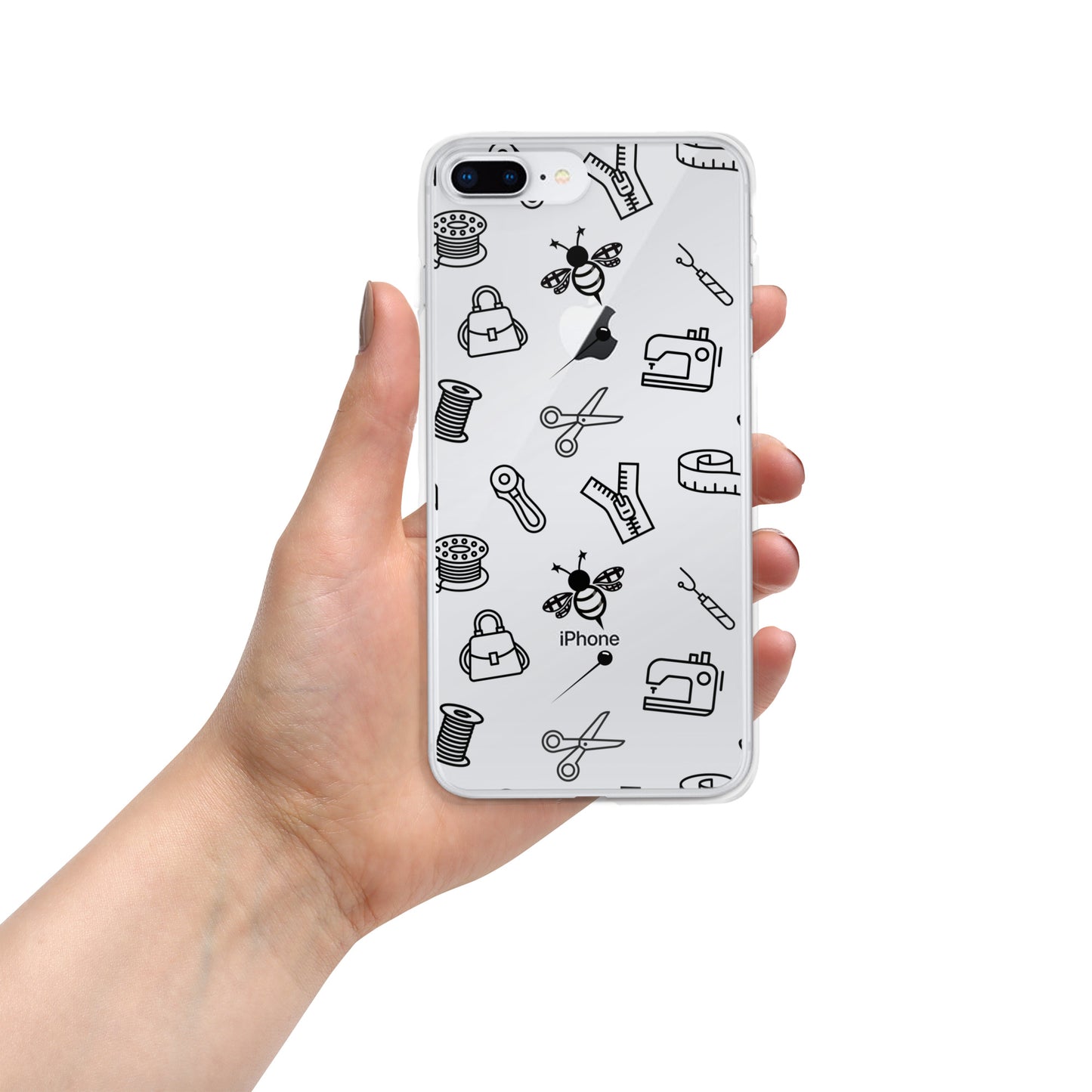Bag Making Bee Exclusive Clear Case for iPhone®