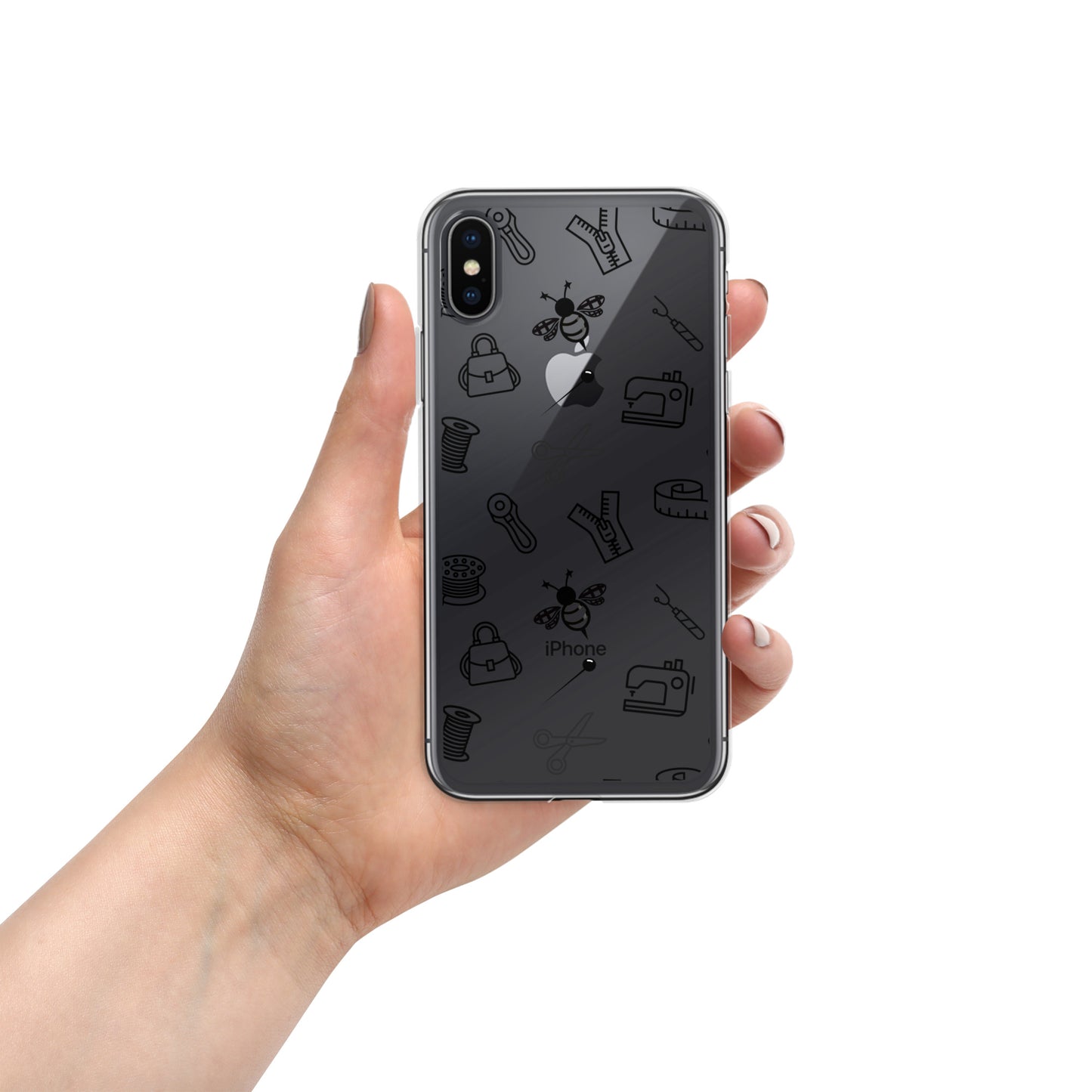 Bag Making Bee Exclusive Clear Case for iPhone®