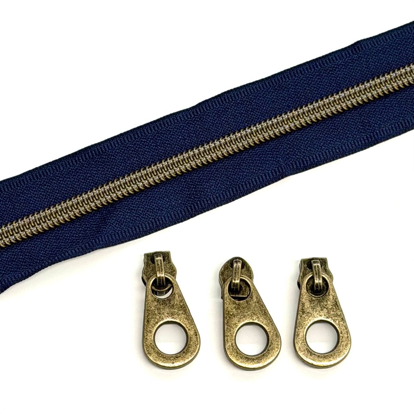Sandhill Sling Zipper Tape & 3 Pulls