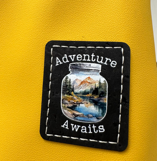 Adventure Awaits Tag by Heartwood & Hide